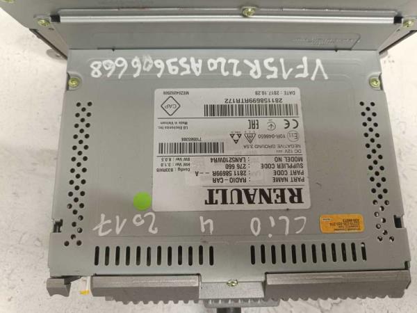 RADIO NAVI RENAULT CLIO 4 2012-2020 - Vue 3